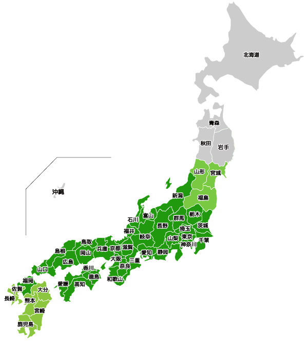 日本地図